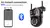 4k 8mp hd wifi câmera ptz ao ar livre 4mp lente dupla tela ai rastreamento câm na internet