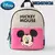 Disney dos desenhos animados mochila feminina mickey mouse pato donald padrão e na internet