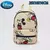 Disney dos desenhos animados mochila feminina mickey mouse pato donald padrão e