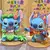 Disney stitch caixa cega kit de garagem bonito dos desenhos animados boneca brin