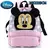 Disney dos desenhos animados mochila feminina mickey mouse pato donald padrão e - comprar online