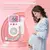 Detector ultrassônico de frequência cardíaca do bebê, monitor fetal de frequ
