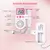 Detector ultrassônico de frequência cardíaca do bebê, monitor fetal de frequ