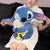60cm huggable ponto plushies abraço pato kawaii anime estilo japonês wink pont na internet
