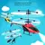 Recarregável mini rc drone remoto seguro resistente a quedas helicópteros rc d - comprar online