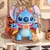 Disney stitch caixa cega kit de garagem bonito dos desenhos animados boneca brin na internet