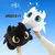 30cm 40cm brinquedos de dragão de pelúcia kawaii branco preto dinossauros anim - Store kids