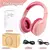 Imagem do Siindoo-fones de ouvido sem fio dobráveis, fones de ouvido estéreo Bluetooth,