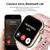 Lige bluetooth chamada smartwatch feminino masculino esportes relógios de fitne - comprar online