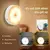 Sensor de movimiento PIR con carga USB, luz LED de pared nocturna - Dailyliveprize
