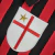 Camisa Milan Retrô 1999/00 Manga Longa Home - Centenário - Vermelha e Preta - loja online
