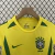 Kit Infantil Seleção Brasileira Retrô I 2002 - Unissex Amarelinha - Camisa e Shorts - Classic Drop Brasil - Artigos Esportivos