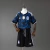 Kit Infantil Argentina II 2026/27 Adidas - Preto e Azul Unissex - Camisa e Shorts - Copa do Mundo