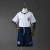 Kit Infantil Inglaterra I 2026/27 Nike - Branco Unissex - Camisa e Shorts - Copa do Mundo