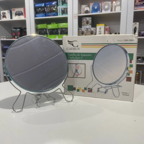 Espelho de Aumento dupla face 7 polegadas Caerus CRS-3020