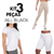 O Kit Completo Essencial: Short, Macacão e Top – todos no elegante All Black ou All White. Três peças de alta qualidade que unem conforto, estilo e performance