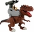 Dinossauro Rex Attack Lança Míssil Com Luz e Som Marrom Adijomar - comprar online