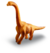 Boneco Dinossauro Braquiossauro 26cm Cometa - comprar online