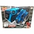 Carrinho Gravidade Zero Azul Luz Guia Controle Remoto Anda na Parede DM Toys