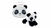 Pelúcia Cutie Handbag Ursinho Panda c/ Bolsinha Deluxe Multikids - comprar online