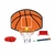 Kit Infantil Basquete de Parede com Mini Bola e Bomba Pais e Filhos - comprar online