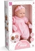 Boneca Bebê Real Branca em Vinil 48cm Roma