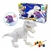Dinossauro Rex Attack Branco Para Pintar Adijomar - DreamToys