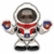 Robô Divertido Dancing Astronauta c/ Luz e Som DM Toys na internet