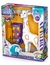 Boneco de Pintar Safari Girafa Com Tintas e Pincel Adijomar