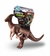 Boneco Dinossauro Parasaurolophus 24,5cm Cometa