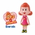 Boneca Sarah 3 Palavrinhas 26cm Adijomar - comprar online