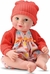 Boneca Diver New Born Unique Collection Body Laranja Divertoys - comprar online