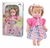 Boneca Larissa Fala 74 Frases Educativas 50cm Adijomar - DreamToys