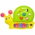 Teclado Piano Musical Infantil Caracol Luz e Som DM Toys na internet