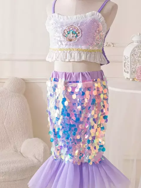 Vestido Sirenita 2 piezas