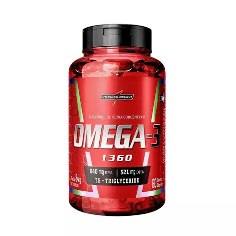 Ômega 3 TG Ultra Concentrado Integralmedica 60g cápsulas