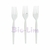 Tenedor Descartable Blanca x1000 - comprar online