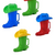 Vaso Sorbito Bota Con Sombrero - comprar online