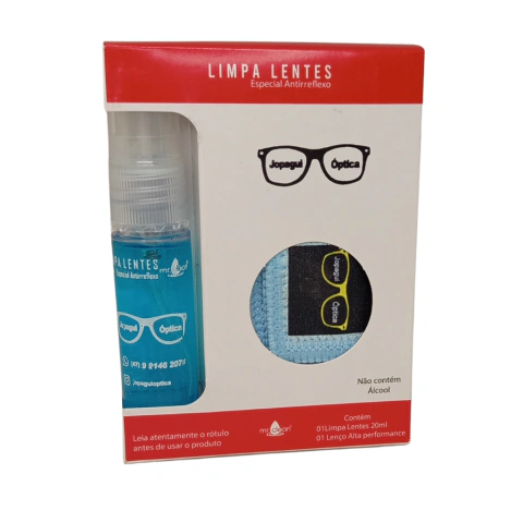 Kit Limpa Lentes (Spray + Microfibra) Jopagui