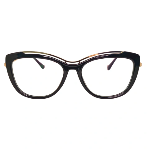 Armação para Grau Up Eyes 68221 Preto / Dourado