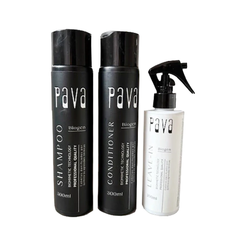 Shampoo, Condicionador e Leave-in Pava