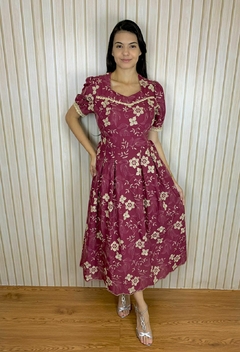 Vestido Bruna - Danielle Bregantini Moda Modesta