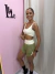 Conjunto Off+Verde Manu - MaryLu
