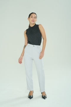 PANTALON VELVET GRIS - comprar online