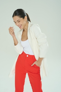 PANTALON VELVET ROJO - comprar online