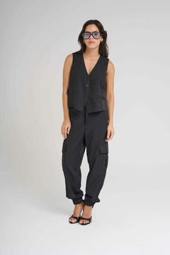 CHALECO TWILL NEGRO en internet