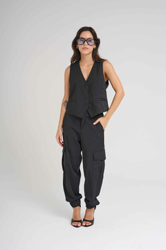 CHALECO TWILL NEGRO - rockandstories