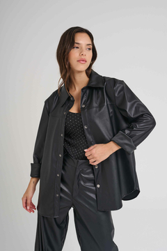 Imagen de CAMISA LOTTO NEGRA