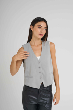 CHALECO TWILL GRIS en internet