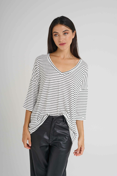 REMERON CHIC RAYAS BLANCO - comprar online